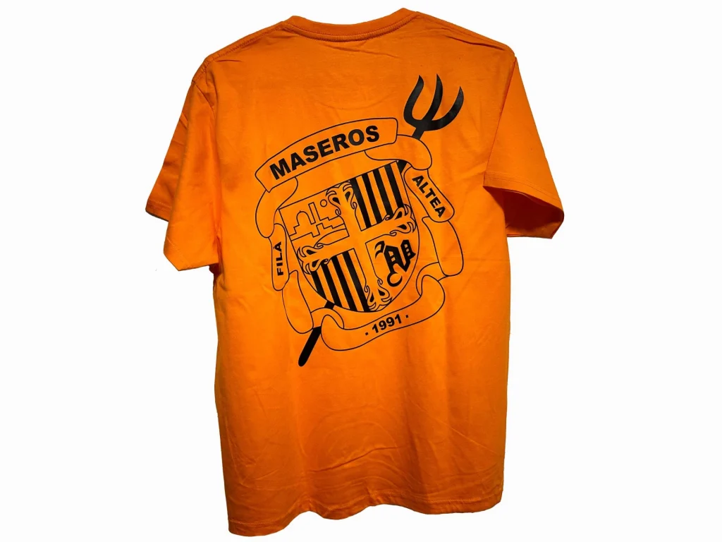 Camiseta personalizada Maseros Altea