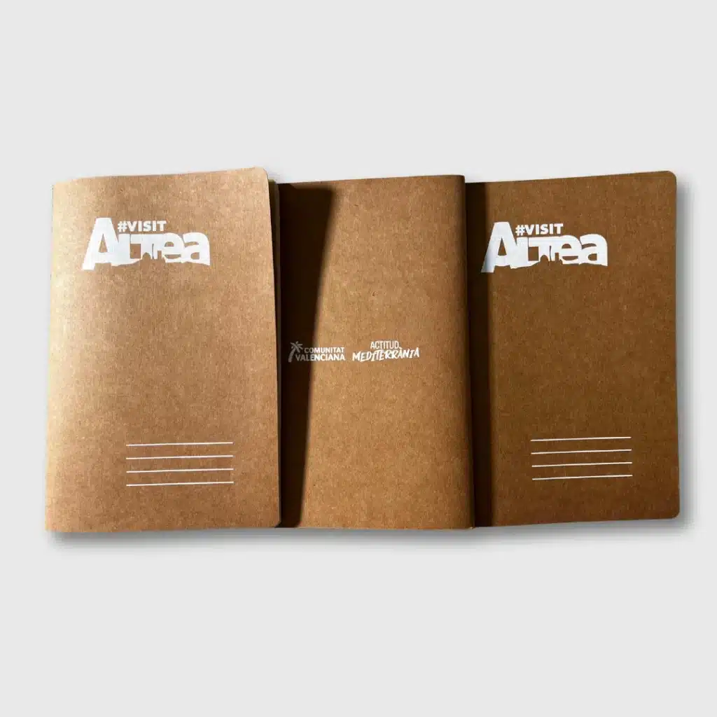 Libretas personalizadas Visit Altea