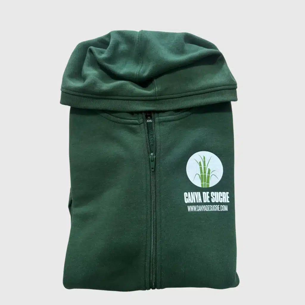 Sudadera con capucha y cremellera personalizada