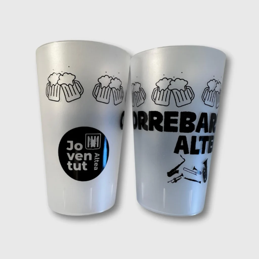 Vasos personalizados para fiestas y peñas