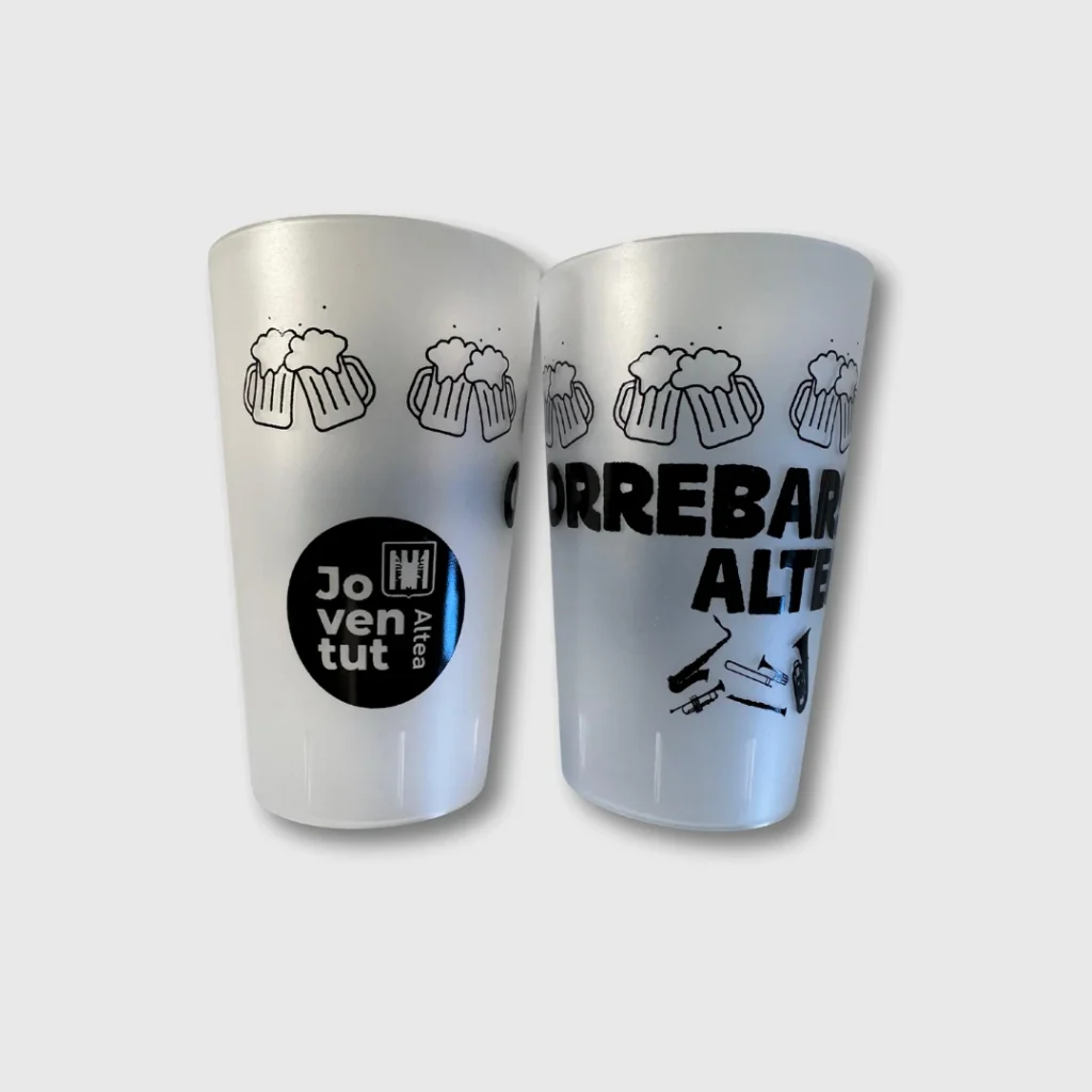 Vasos reutilizables personalizados Altea